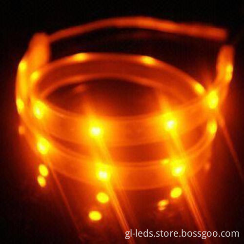 Flexible LED Strip with 3 x LEDs/Unit, Ideal for Cove Lighting and Path Contour Marking